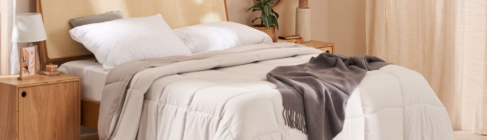 acolchado reversible