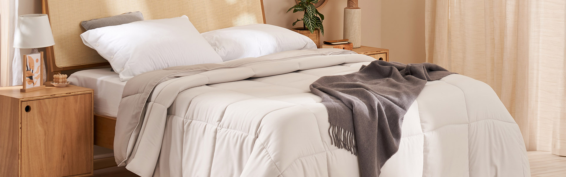 acolchados de plumas