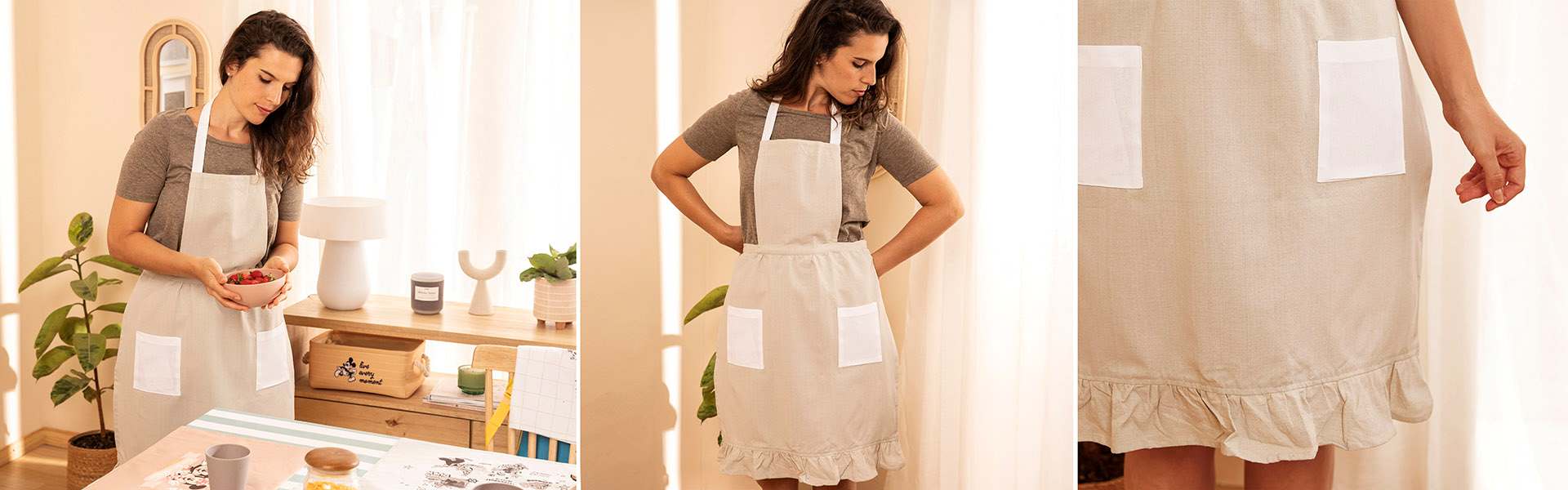 delantales de cocina