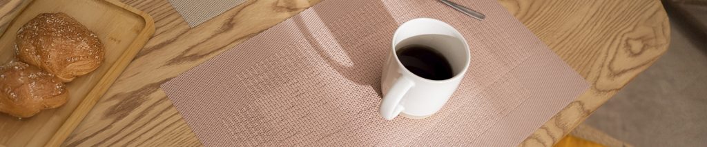 Encontrá los mejores individuales para decorar tu mesa. 